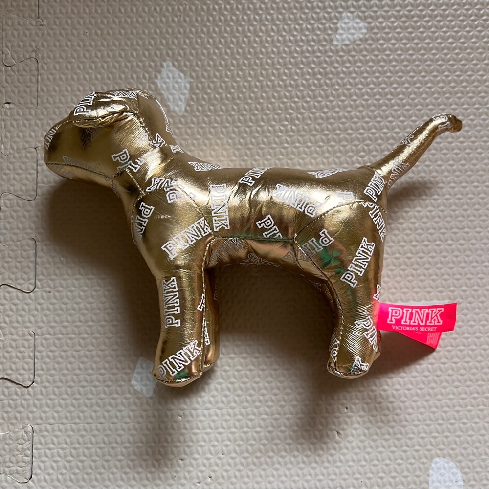 Victoria's Secret PINK Gold Dog vintage